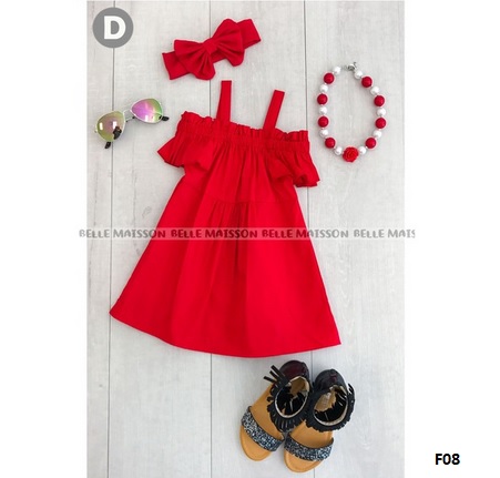dress sabrina cold shoulder anak
